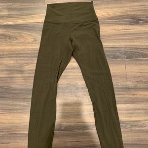 Lululemon Align Pant 25” Fatigue Green